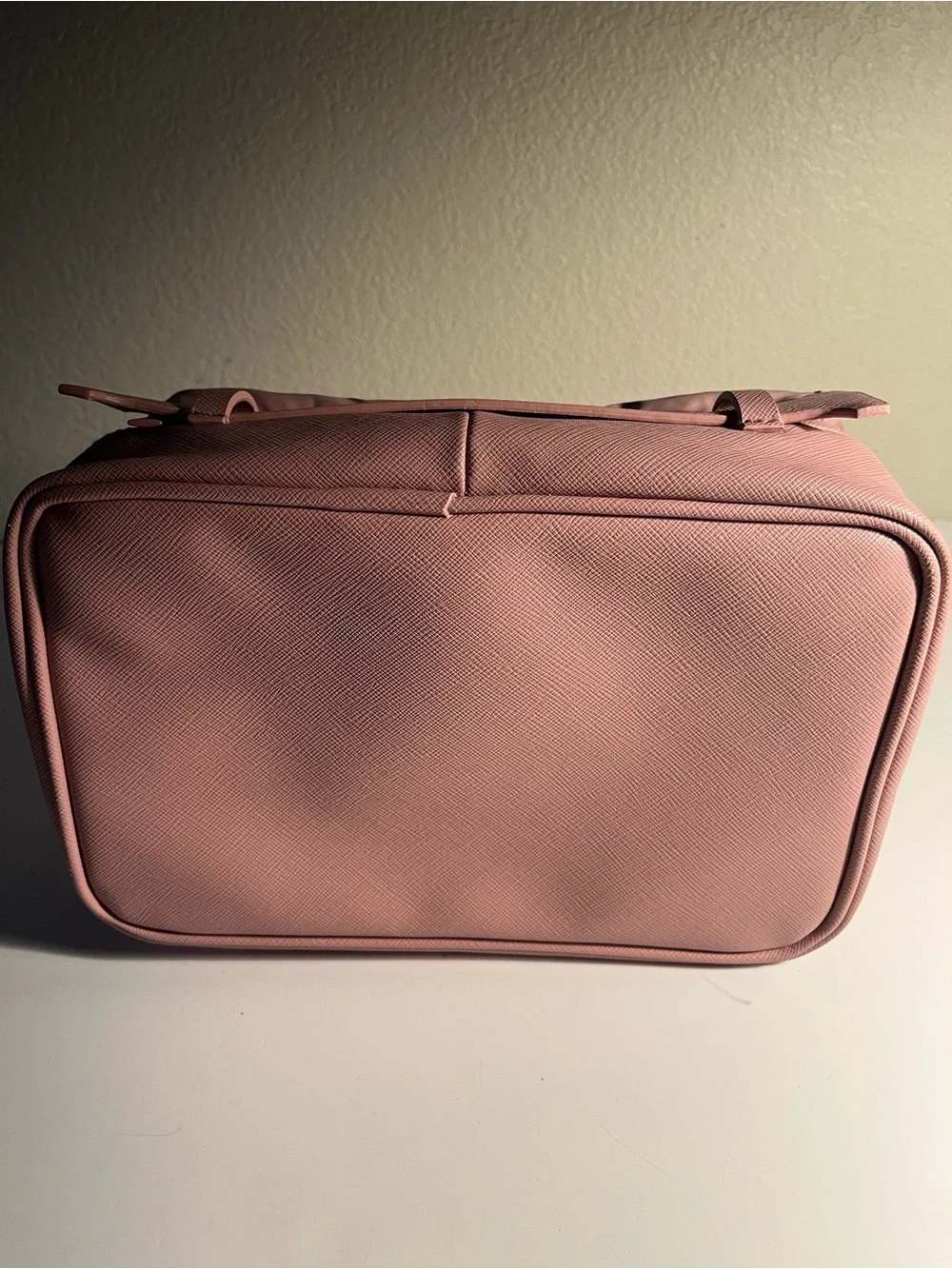 Rare Beauty Dusty Pink Textured Cosmetic Case🎀🎀🎀🎀🎀🎀🎀